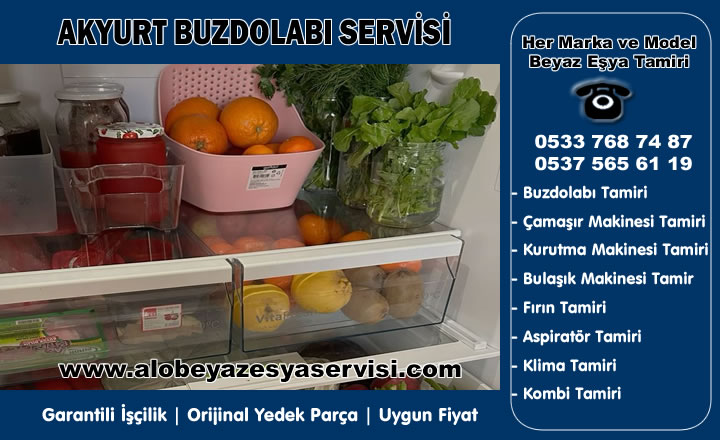 Akyurt Buzdolabı Servisi