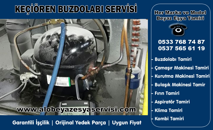 Keçiören Buzdolabı Servisi