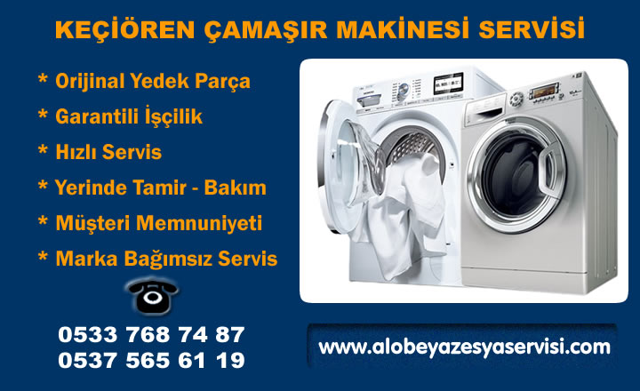 Keçiören Çamaşır Makinesi Servisi