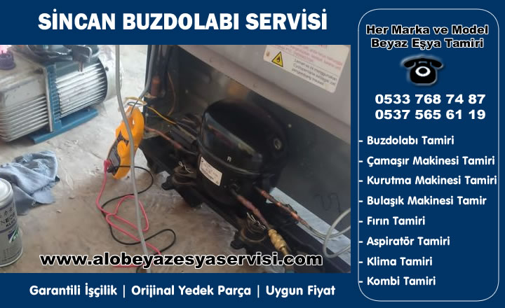 Sincan Buzdolabı Servisi