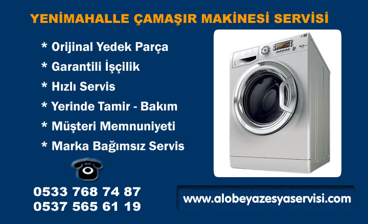 Yenimahalle Çamaşır Makinesi Servisi